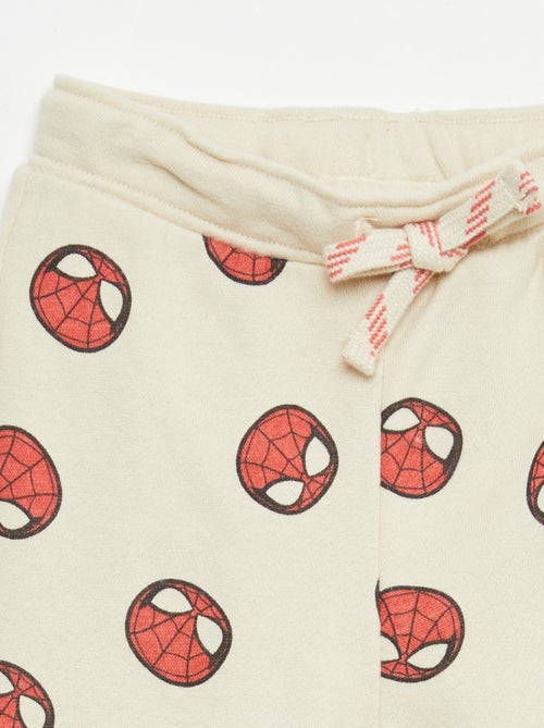 Pantalon 'Marvel' 'Spiderman' en molleton non gratté - Kiabi