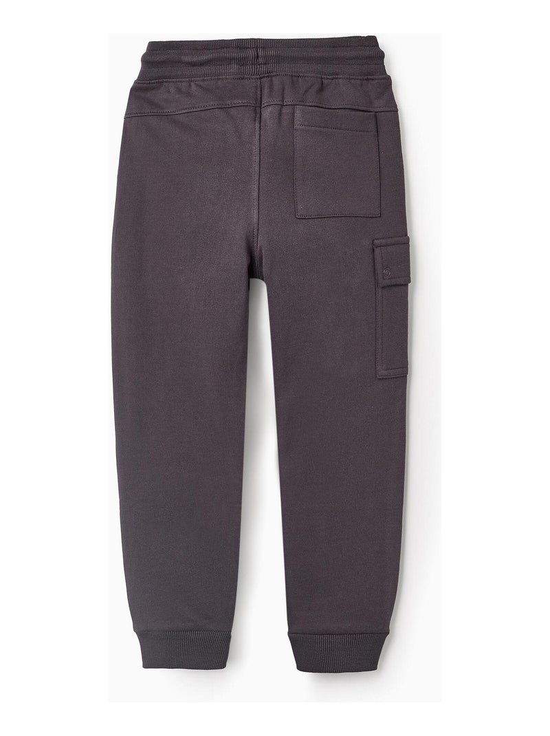 Pantalon matelassé, avec poche cargo CHICAGO Gris foncé - Kiabi