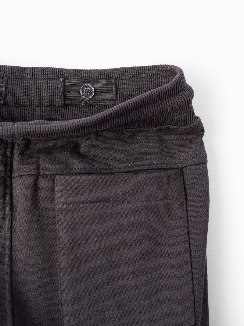 Pantalon matelassé, avec poche cargo CHICAGO Gris foncé - Kiabi