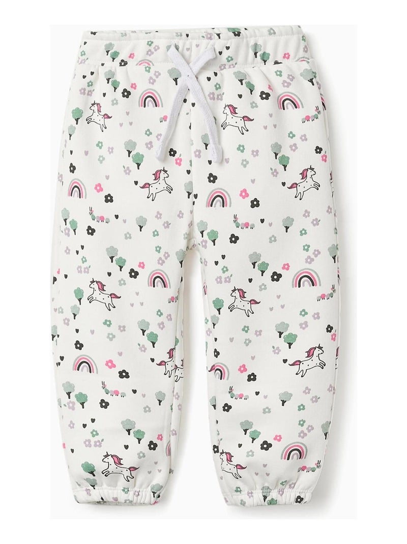 Pantalon matelassé, taille réglable NEW YORK Beige clair - Kiabi