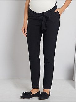 Pantalon maternité fluide - Kiabi