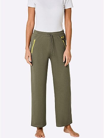 Pantalon Matière Sweat - Taille Courte - Witt