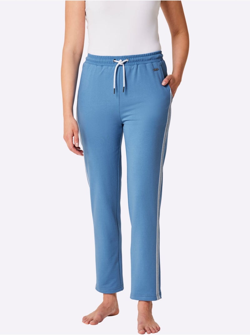 Pantalon Matière Sweat - Taille Standard - Witt Bleu - Kiabi