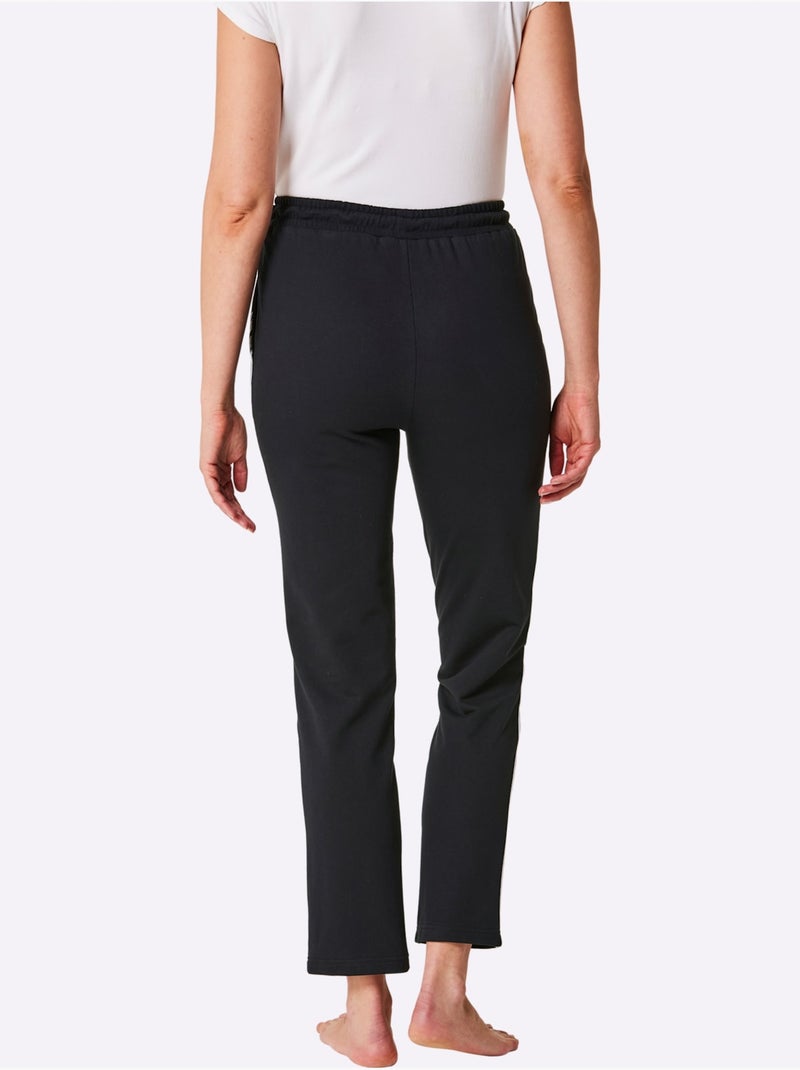 Pantalon Matière Sweat - Taille Standard - Witt Noir - Kiabi