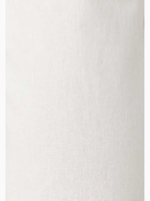 Pantalon mélange lin et coton - Damart - Kiabi