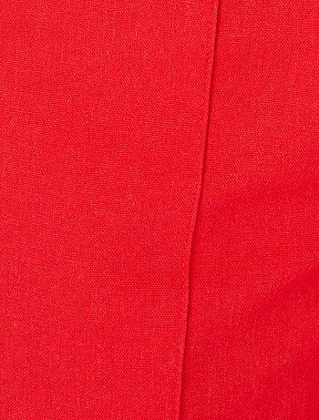 Pantalon mélange lin et coton - Damart
