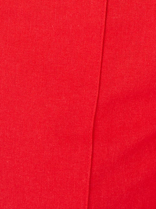 Pantalon mélange lin et coton - Damart - Kiabi