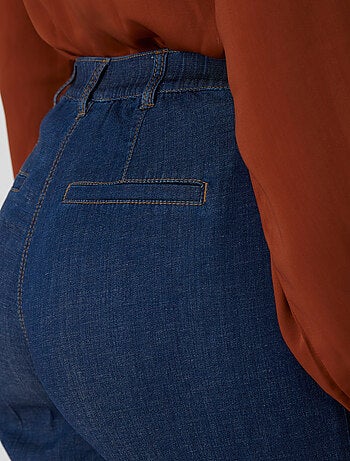 Pantalon mélange Lyocell Tencel(TM) - Damart