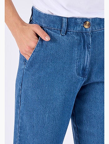 Pantalon mélange Lyocell Tencel(TM) - Damart