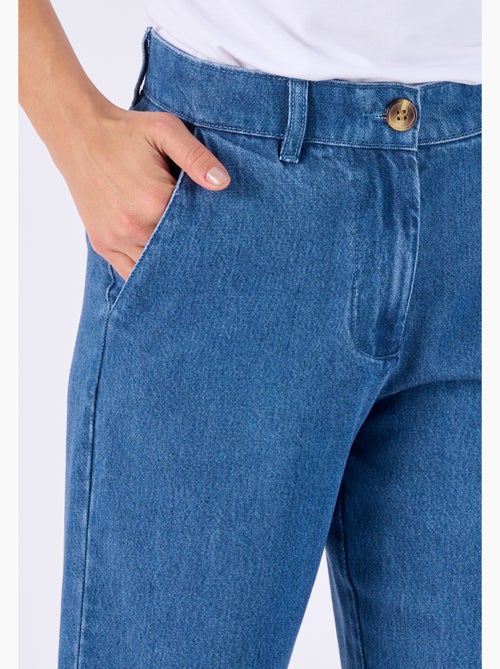 Pantalon mélange Lyocell Tencel(TM) - Damart - Kiabi
