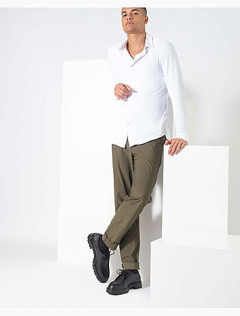 Pantalon Micro Slim - New Man
