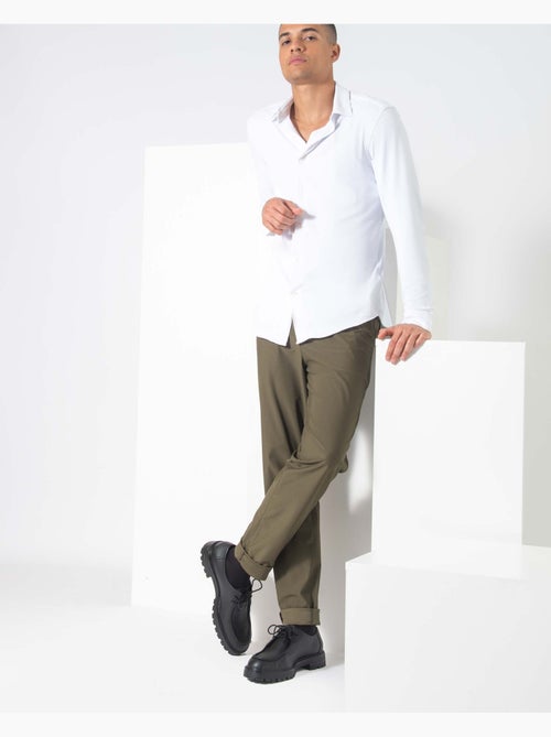 Pantalon Micro   Slim - New Man - Kiabi