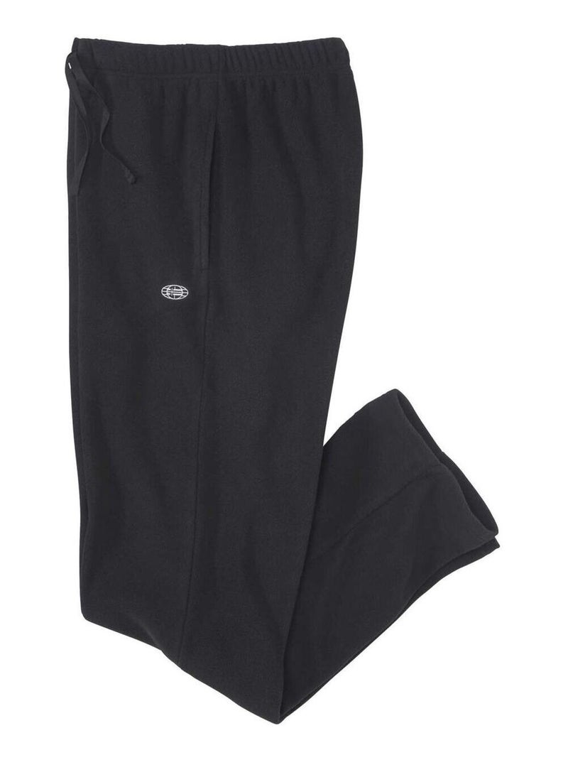 Pantalon Micropolaire Détente - Atlas For Men Noir - Kiabi