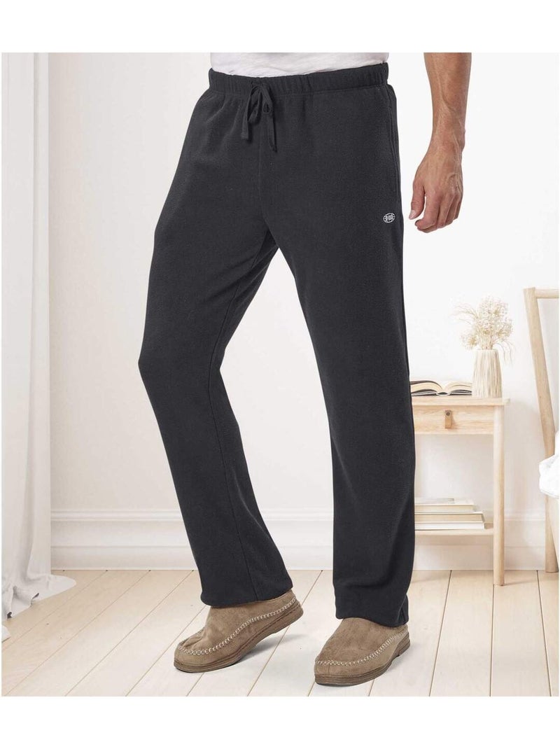 Pantalon micropolaire détente  - atlas for men Noir - Kiabi