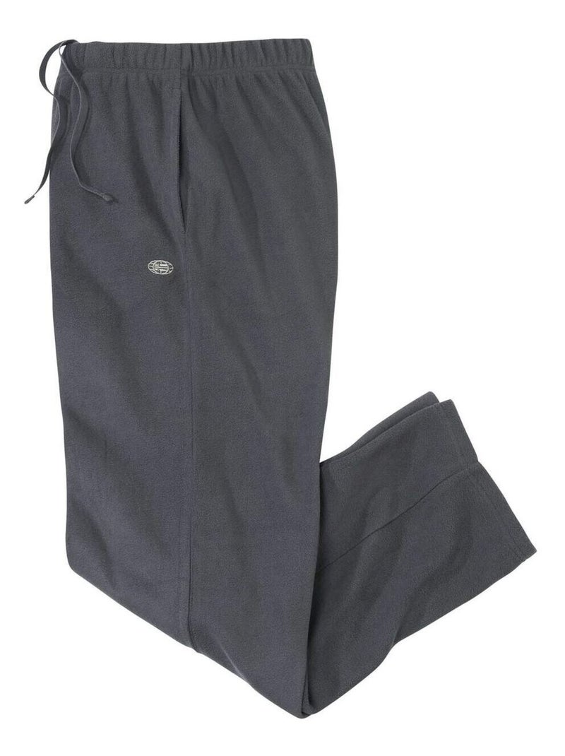 Pantalon Micropolaire Winter Relax   - ATLAS FOR MEN Gris - Kiabi