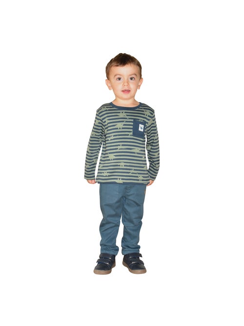 PANTALON MIGUEL TWILL ENFANT - Kiabi