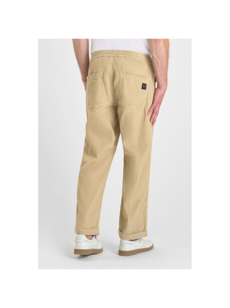 Pantalon MILAK loose, large 'Le Temps Des Cerises' Beige - Kiabi