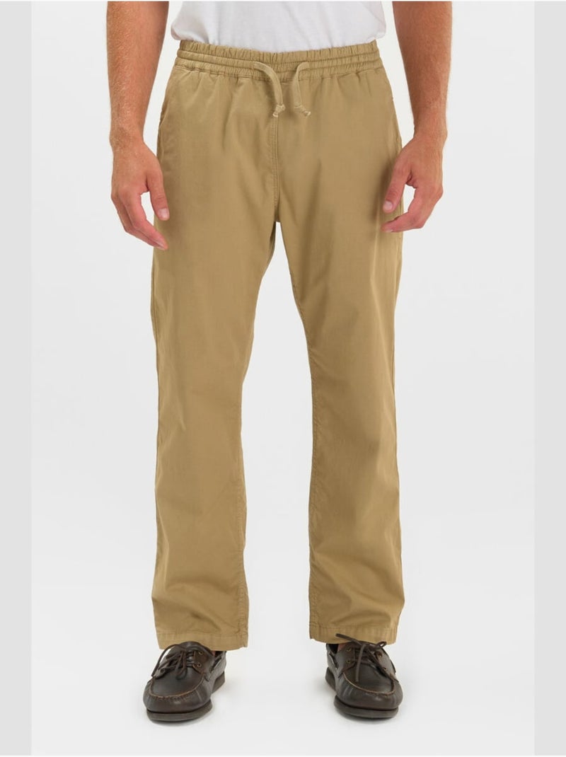 Pantalon MILAK loose, large 'Le Temps Des Cerises' Beige - Kiabi