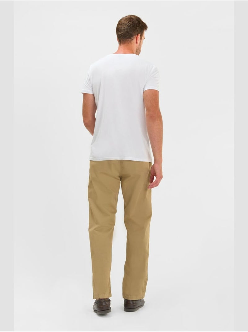 Pantalon MILAK loose, large 'Le Temps Des Cerises' Beige - Kiabi