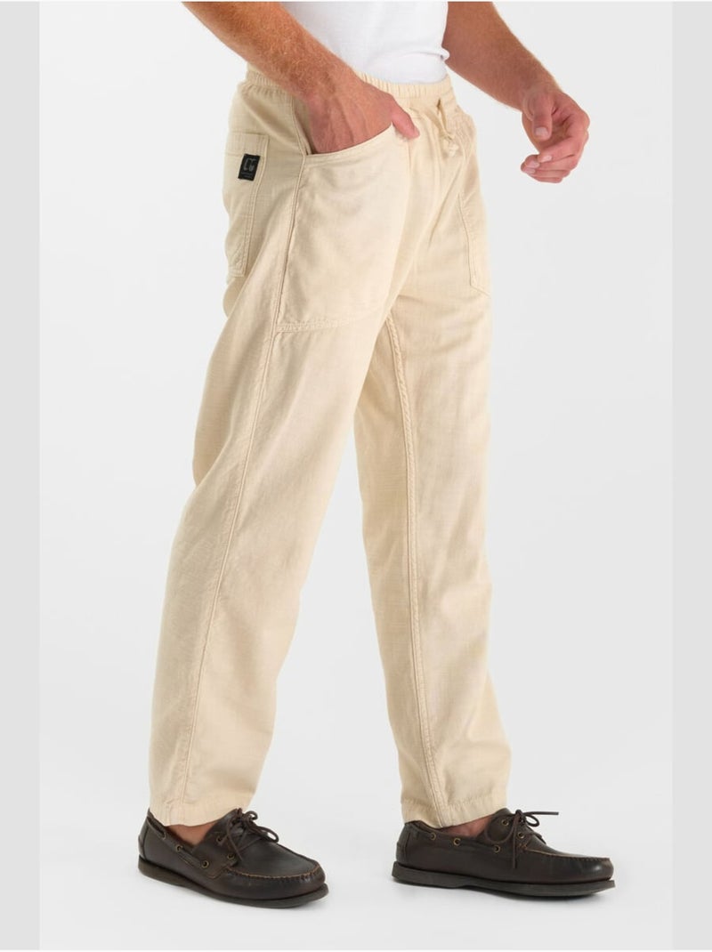 Pantalon MILAK loose, large 'Le Temps Des Cerises' Beige - Kiabi