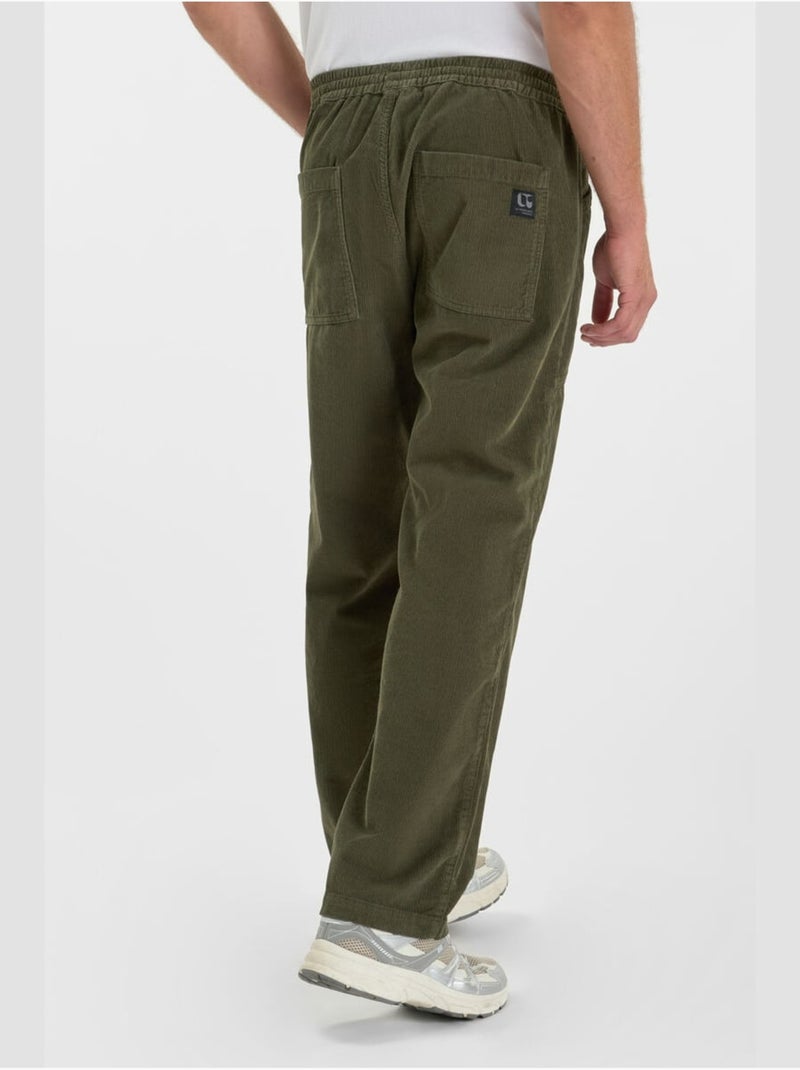 Pantalon MILAK loose, large 'Le Temps Des Cerises' Kaki - Kiabi