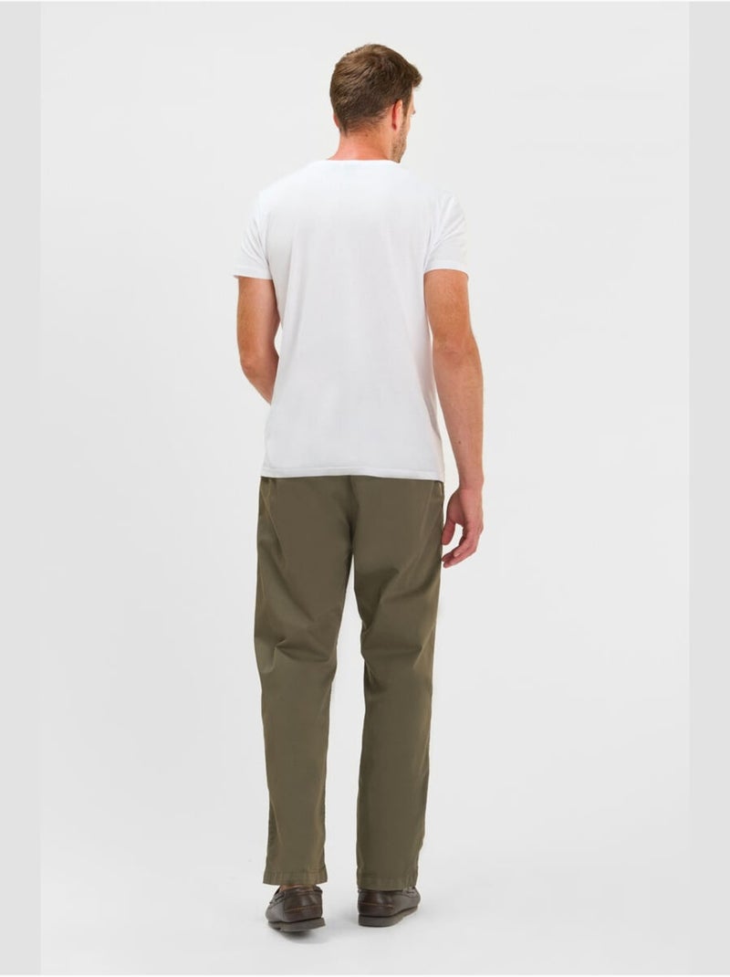 Pantalon MILAK loose, large 'Le Temps Des Cerises' Kaki - Kiabi
