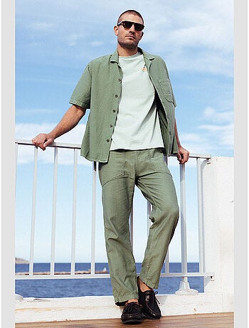 Pantalon MILAK loose, large 'Le Temps Des Cerises'