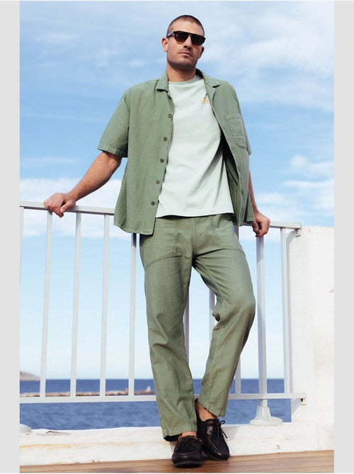Pantalon MILAK loose, large 'Le Temps Des Cerises' - Kiabi Pantalon MILAK loose, large 'Le Temps Des Cerises' - Kiabi