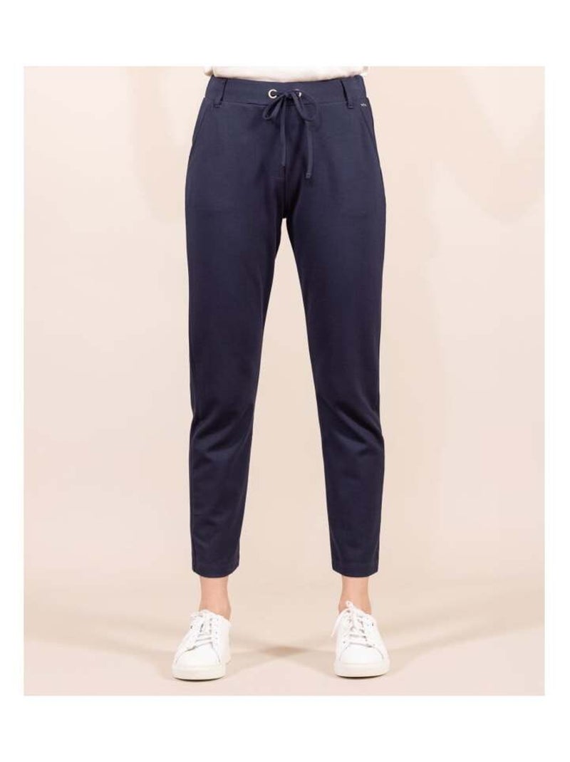 Pantalon milano bleu marine Femme Bleu marine - Kiabi