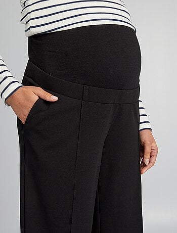 Soldes Pantalons larges femme : découvrez nos modèles - noir - Kiabi