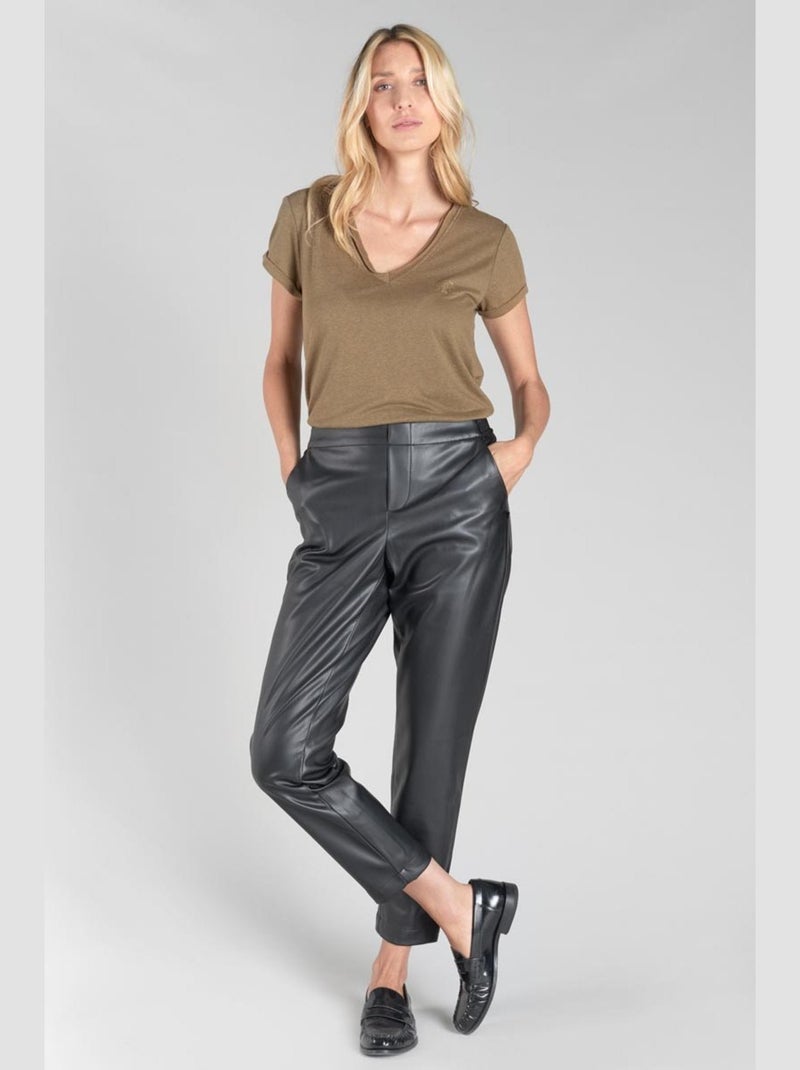 Pantalon MINETA carotte 'Le Temps Des Cerises' Noir - Kiabi