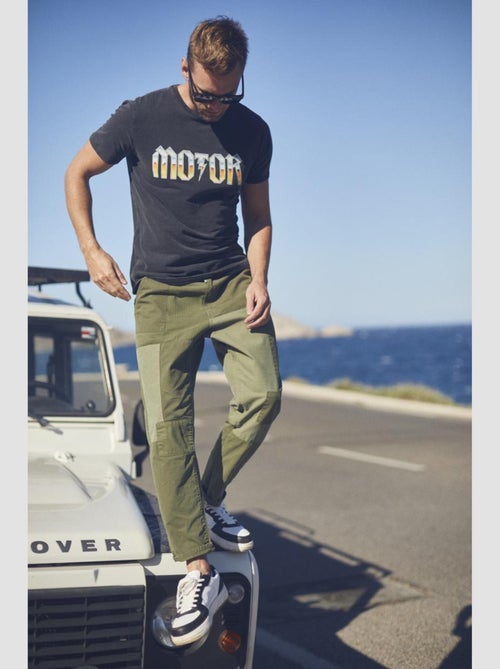 Pantalon MISTER loose, large 'Le Temps Des Cerises' - Kiabi