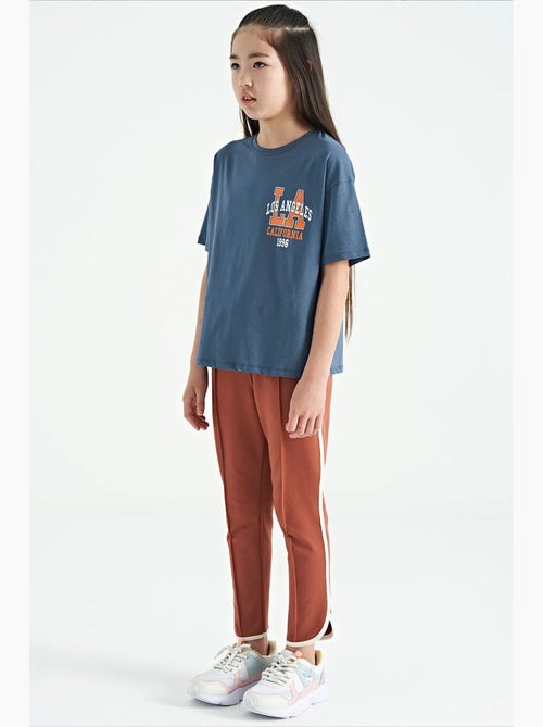 Pantalon mixte jeune en mélange de coton tommy - Kiabi Pantalon mixte jeune en mélange de coton tommy - Kiabi