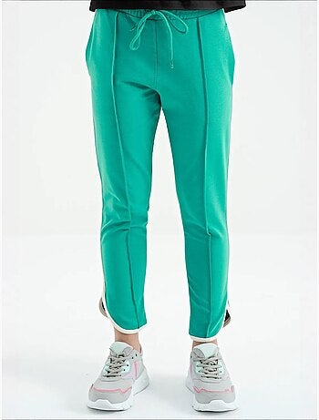 Pantalon mixte jeune en mélange de coton tommy