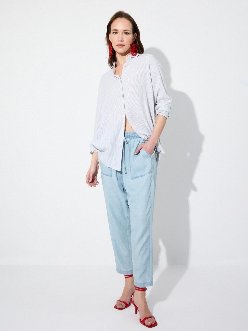 Pantalon  MO Fashion Bleu - Kiabi