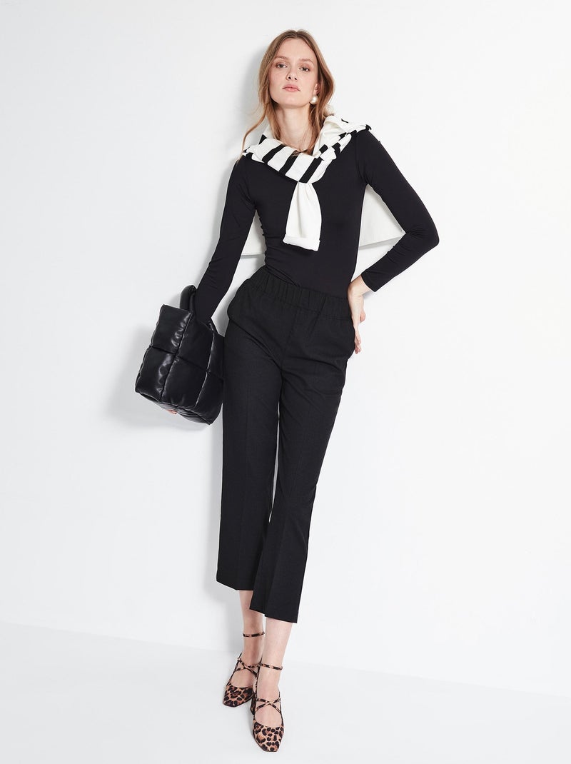 Pantalon MO Fashion Gris - Kiabi