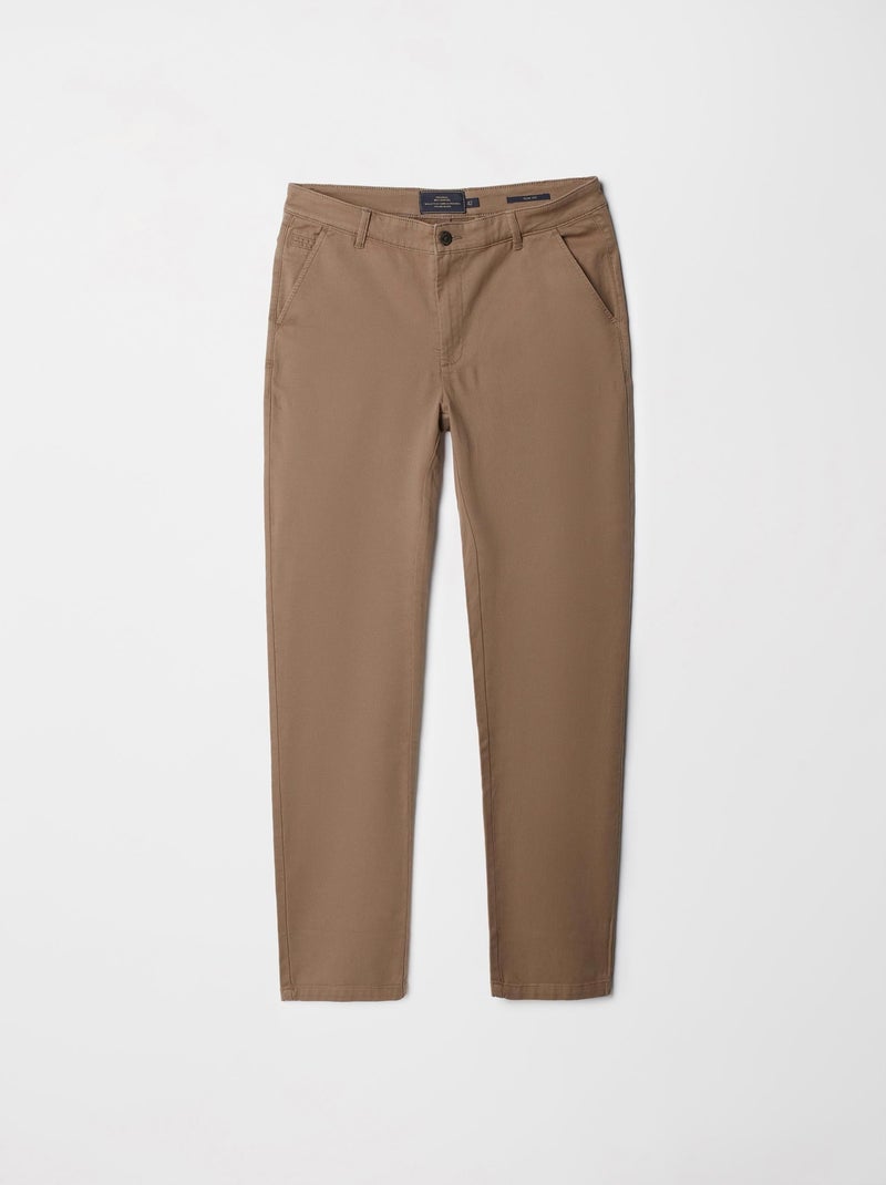 Pantalon MO Fashion Marron - Kiabi