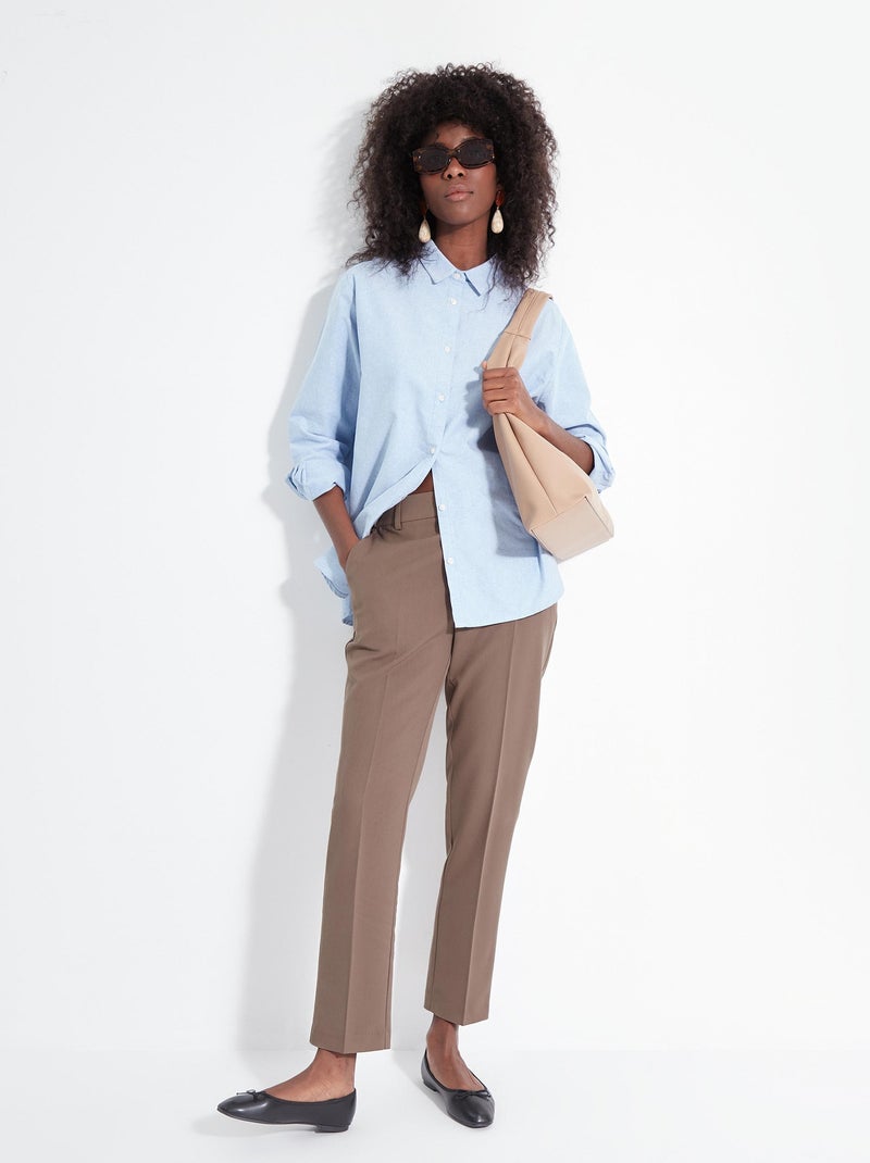 Pantalon MO Fashion Vert - Kiabi
