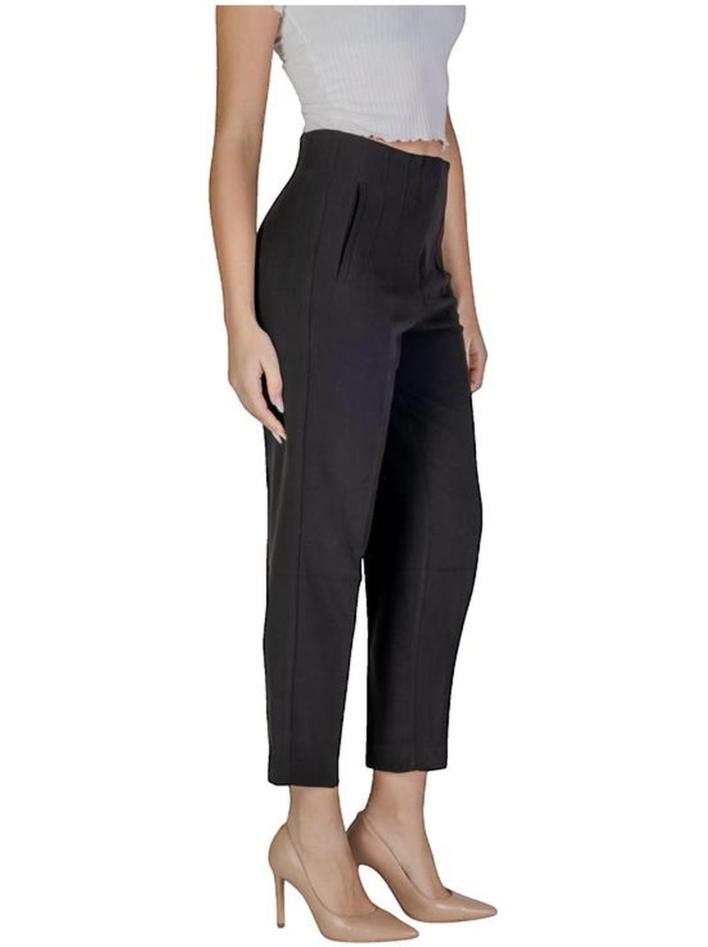 Pantalon Moda Regular Fit en Polyester Recyclé Only Noir - Kiabi