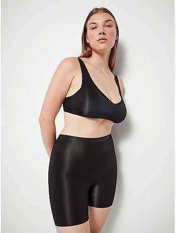 Pantalon modelant avec finitions thermofusées et coupe laser