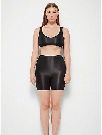 Pantalon modelant avec finitions thermofusées et coupe laser