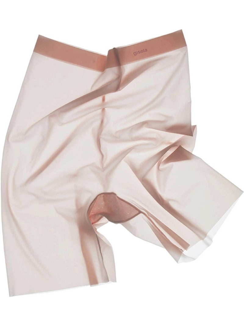 Pantalon modelant avec finitions thermofusées et coupe laser Rose - Kiabi