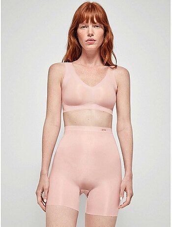 Pantalon modelant avec finitions thermofusées et coupe laser