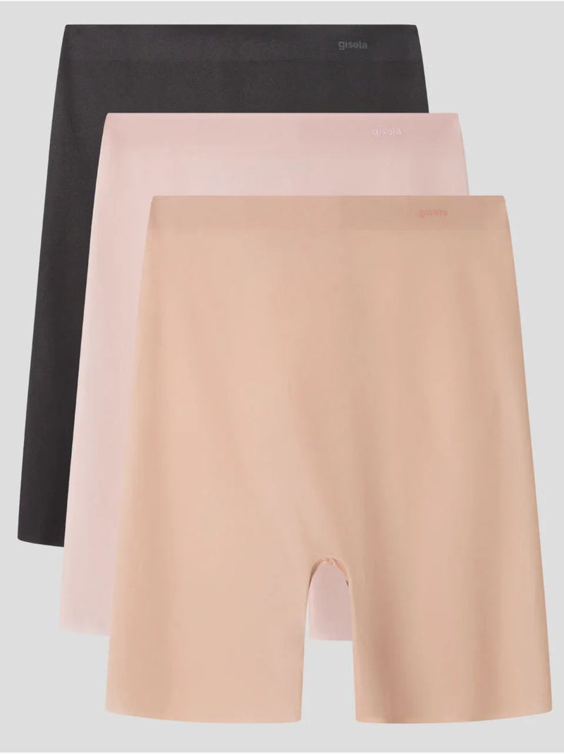 Pantalon modelant avec finitions thermofusées et coupe laser Rose - Kiabi