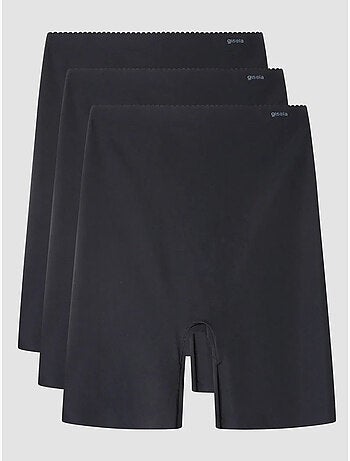 Pantalon modelant et enveloppant en tissu microfibre