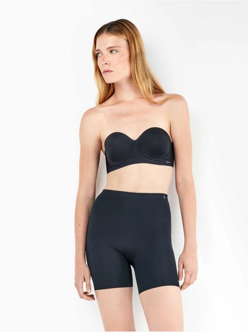 Pantalon modelant et enveloppant en tissu microfibre - Kiabi Pantalon modelant et enveloppant en tissu microfibre - Kiabi