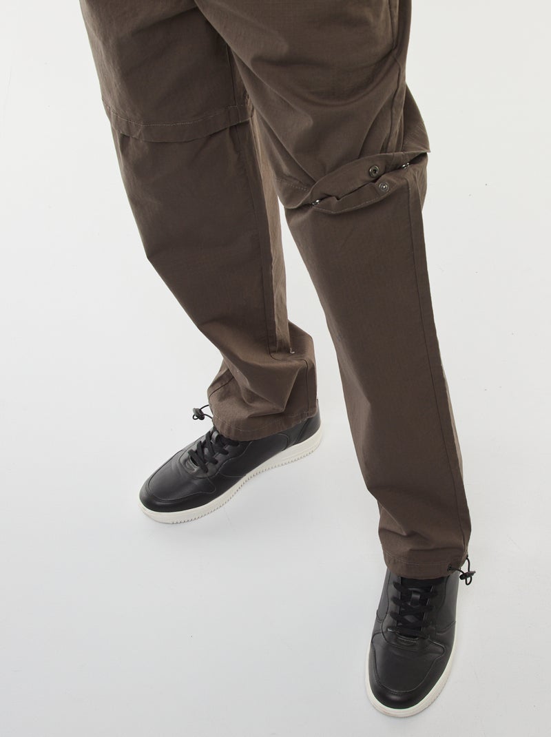 Pantalon modulable 2 en 1 - Short Kaki - Kiabi