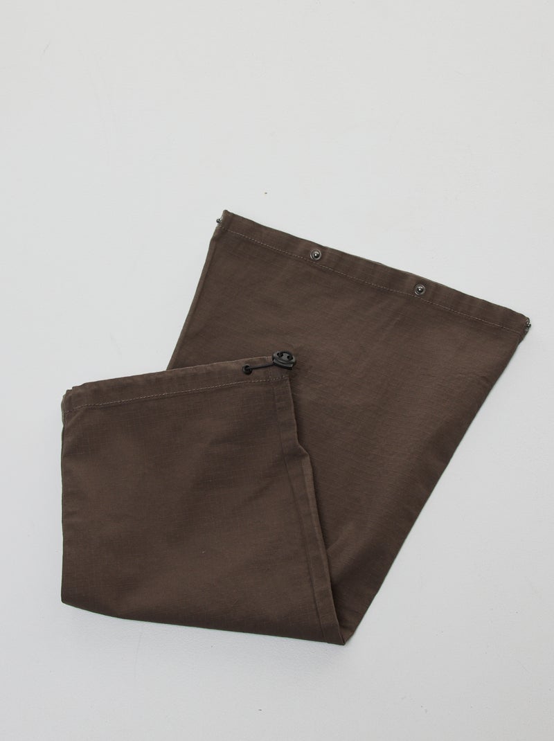Pantalon modulable 2 en 1 - Short Kaki - Kiabi