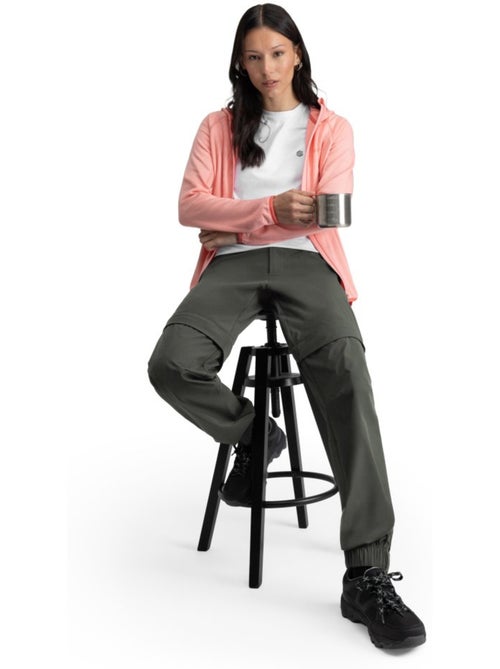 Pantalon modulable randonnée femme randonnée femme mistral - Kiabi