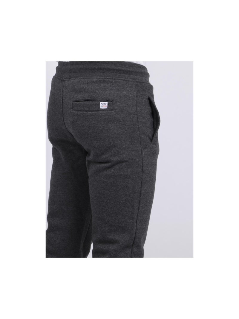 Pantalon molleton CAMDY Gris foncé - Kiabi